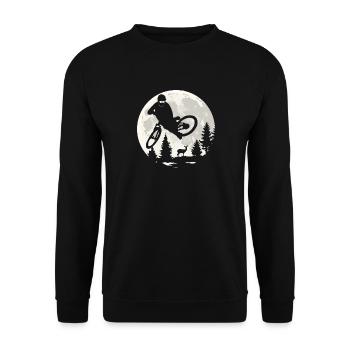 Mountain Biking - Sweat-shirt Unisexe - noir - Devant - Alina (178cm) & Michal (187cm)