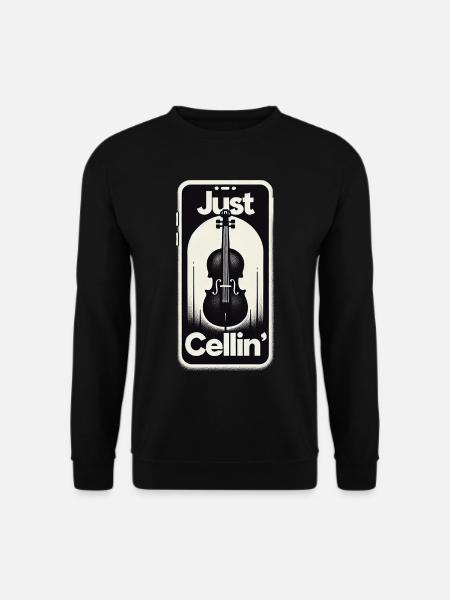 Juste Cellin' 11 - Sweat-shirt Unisexe - noir