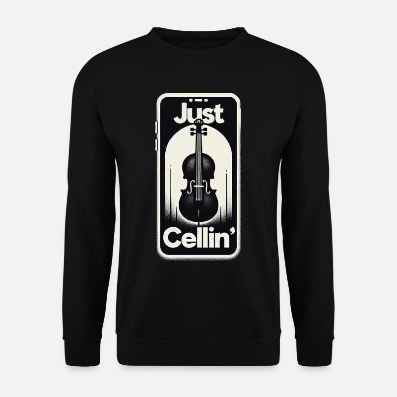 Juste Cellin' 11 - Sweat-shirt Unisexe - noir