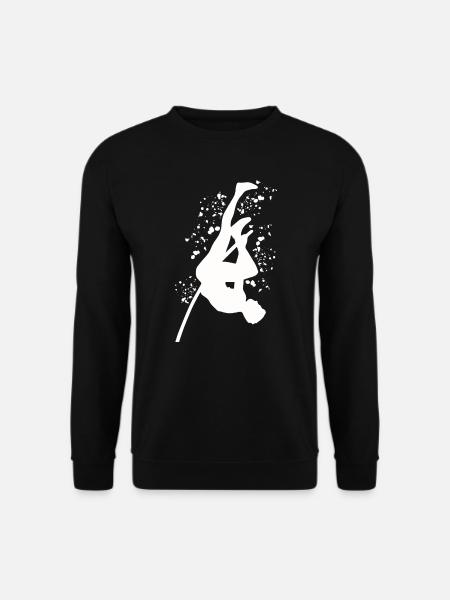 Perchiste Enfant Saut à la perche - Sweat-shirt Unisexe - noir