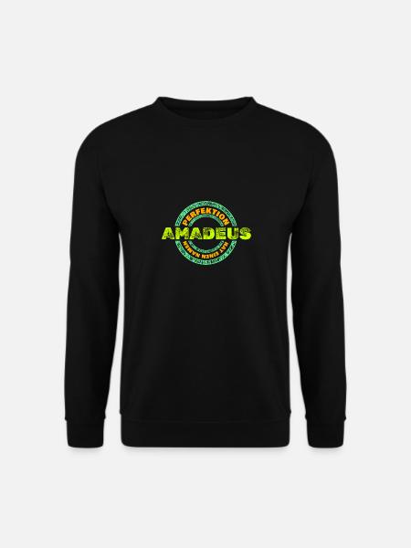 Perfektion Amadeus - Unisex Pullover - Schwarz