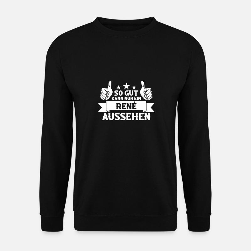 Rene - Unisex Pullover - Schwarz