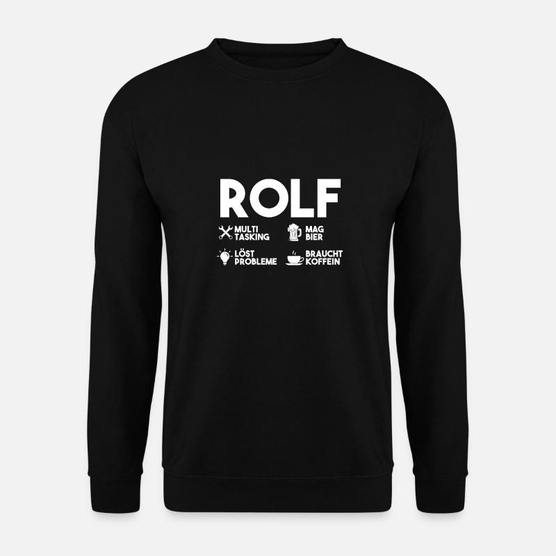 Rolf - Unisex Sweatshirt - black