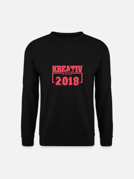 seit 2018 - Unisex Pullover - Schwarz