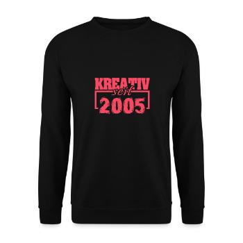 Witzig 2005 - Unisex Pullover - Schwarz - Vorne - Alina (178cm) & Michal (187cm)