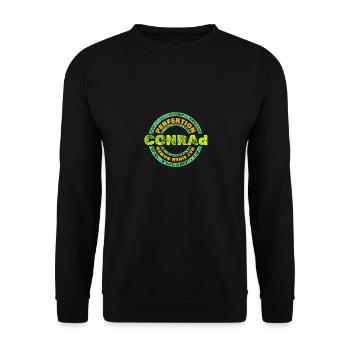Perfekt Conrad - Unisex Pullover - Schwarz - Vorne - Alina (178cm) & Michal (187cm)