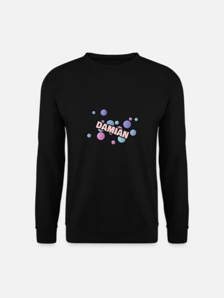 Cadeau Prénom Damian - Sweat-shirt Unisexe - noir