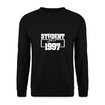Jahr 1997 - Unisex Pullover - Schwarz - Vorne - Alina (178cm) & Michal (187cm)