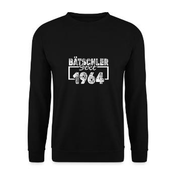 Bachelor 1964 - Unisex Sweatshirt - black - Front - Alina (178cm) & Michal (187cm)