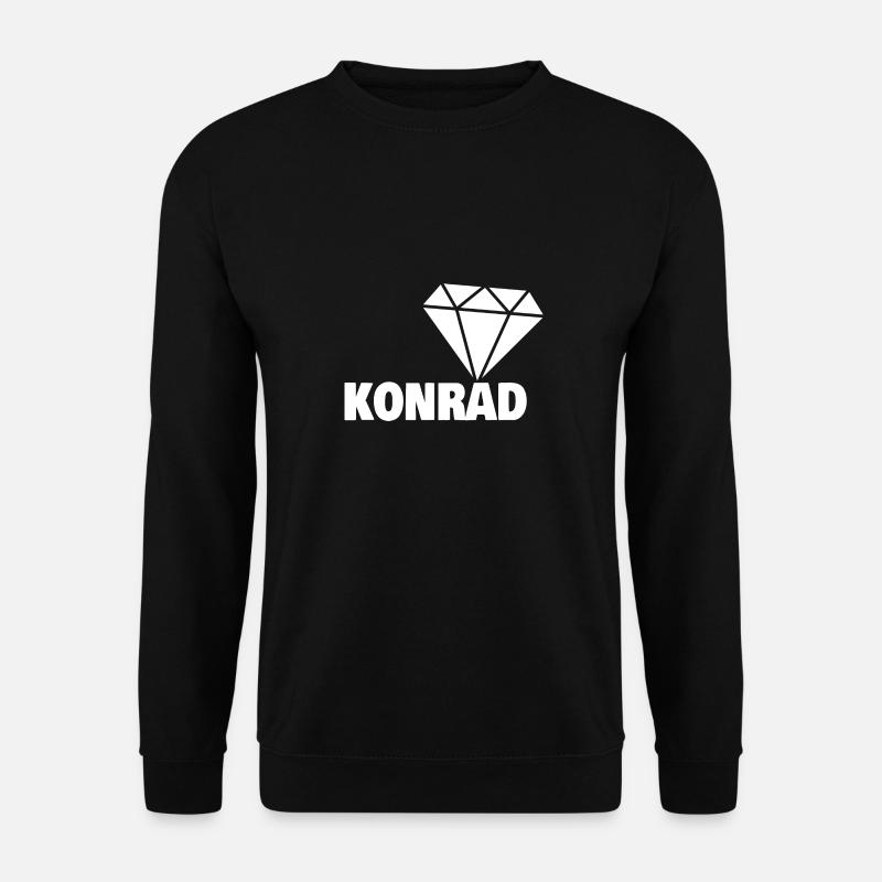 Edel Konrad - Unisex Sweatshirt - black