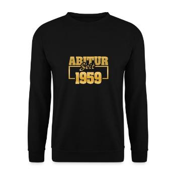 Ferien 1959 - Unisex Pullover - Schwarz - Vorne - Alina (178cm) & Michal (187cm)