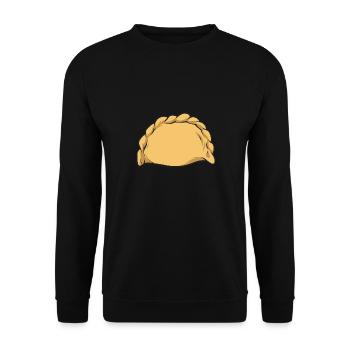 Pierogi polonais - Sweat-shirt Unisexe - noir - Devant - Alina (178cm) & Michal (187cm)