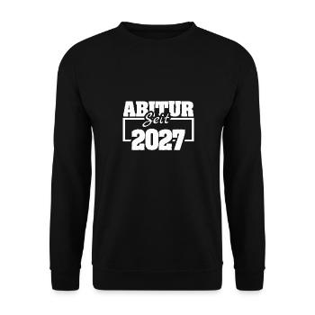 2027 - Unisex Sweatshirt - black - Front - Alina (178cm) & Michal (187cm)