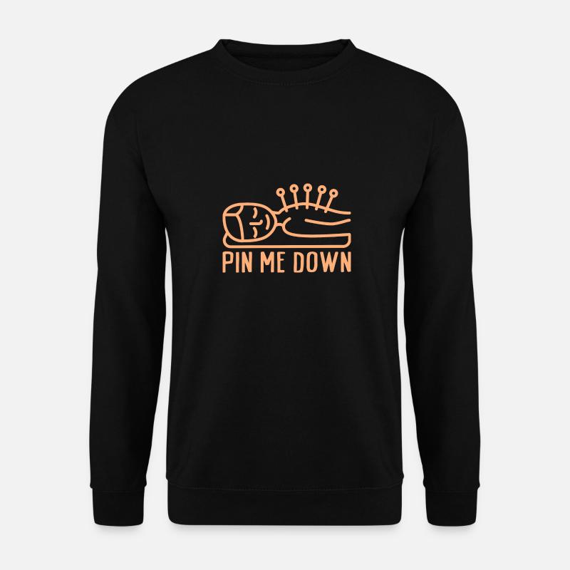 Akkupunktur - Unisex Pullover - Schwarz