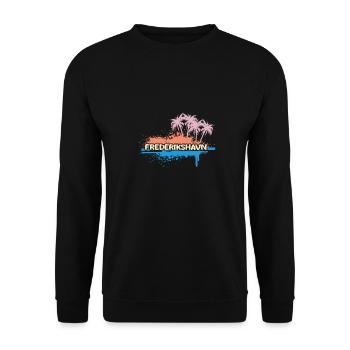 Holidays Frederikshavn - Unisex Sweatshirt - black - Front - Alina (178cm) & Michal (187cm)