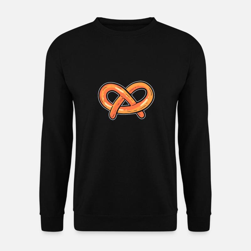 pretzel - Unisex Sweatshirt - black