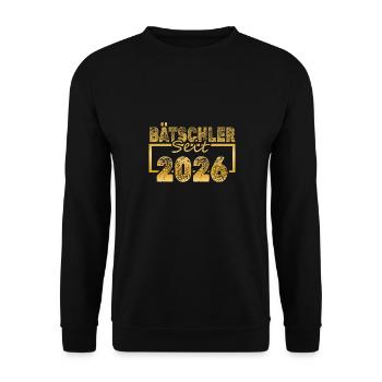 Single 2026 - Unisex Sweatshirt - black - Front - Alina (178cm) & Michal (187cm)
