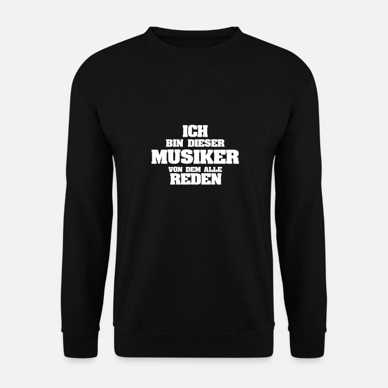Musiker - Unisex Pullover - Schwarz