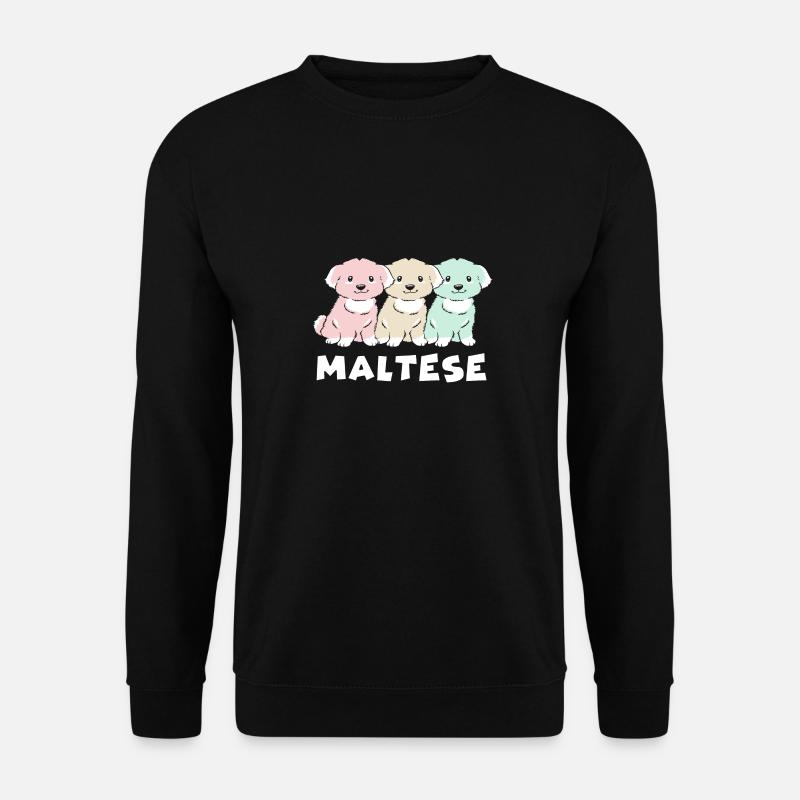 Maltese - Unisex Sweatshirt - black