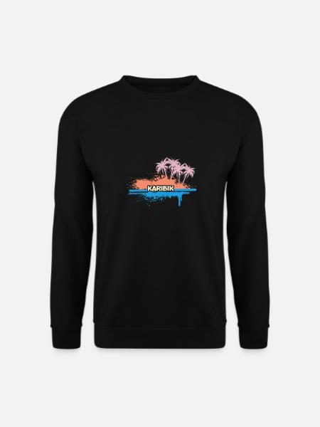 Caraïbes - Sweat-shirt Unisexe - noir