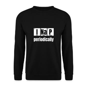 Chemikant Chemiestudent Laborant Chemielehrer - Unisex Pullover - Schwarz - Vorne - Alina (178cm) & Michal (187cm)