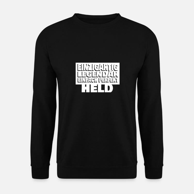 Held - Unisex Pullover - Schwarz