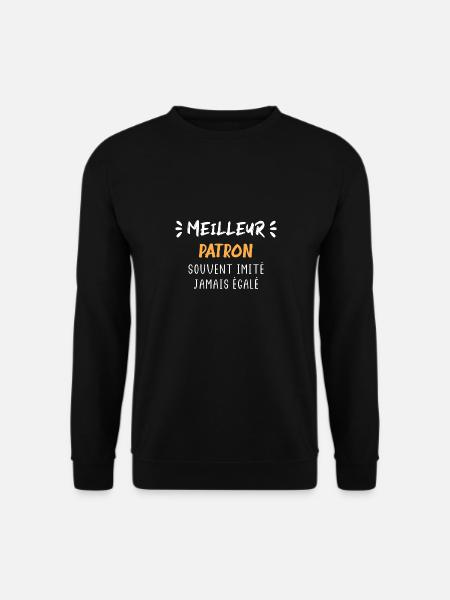 Meilleur patron - Sweat-shirt Unisexe - noir
