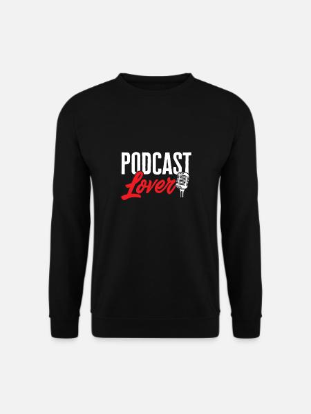 Podcaster Podcast - Unisex Sweatshirt - black
