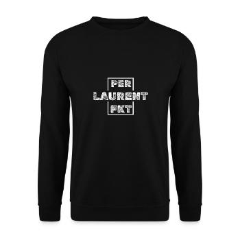 Perfekt Laurent - Unisex Pullover - Schwarz - Vorne - Alina (178cm) & Michal (187cm)