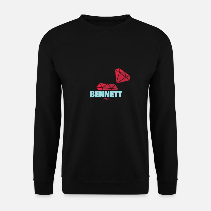 Kostbar Bennett - Unisex Pullover - Schwarz