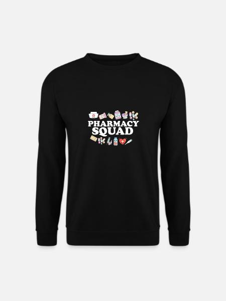 Pharmacy Squad Pharmacist Life Pharmacology - Unisex Sweatshirt - black