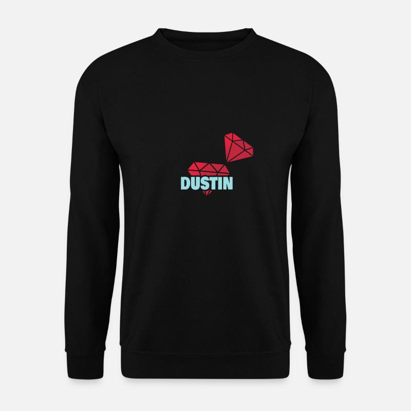 Dustin - Unisex Pullover - Schwarz