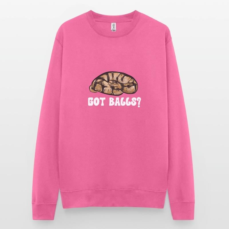 Ball Python Schlange Königspython Unisex Pullover