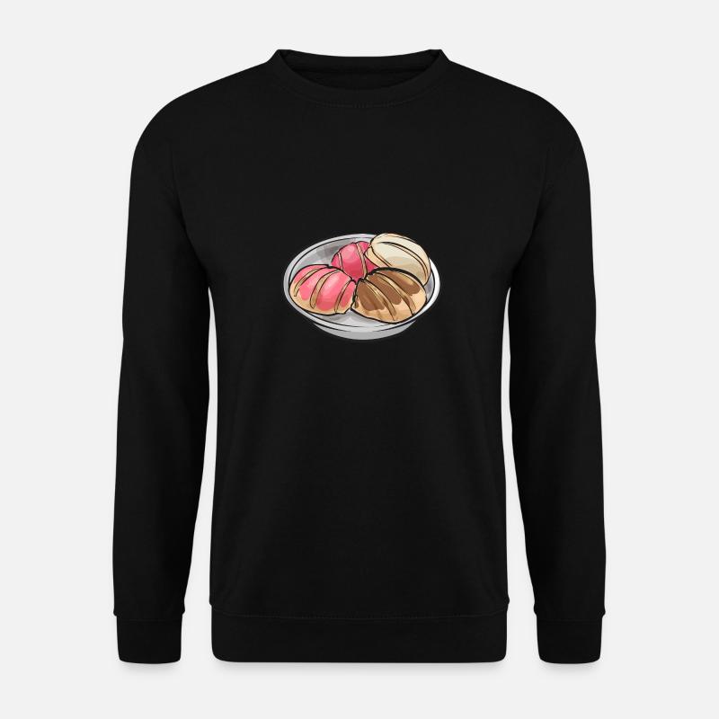 Concha Hispanic Mexikanisch Pan Dulce - Unisex Pullover - Schwarz