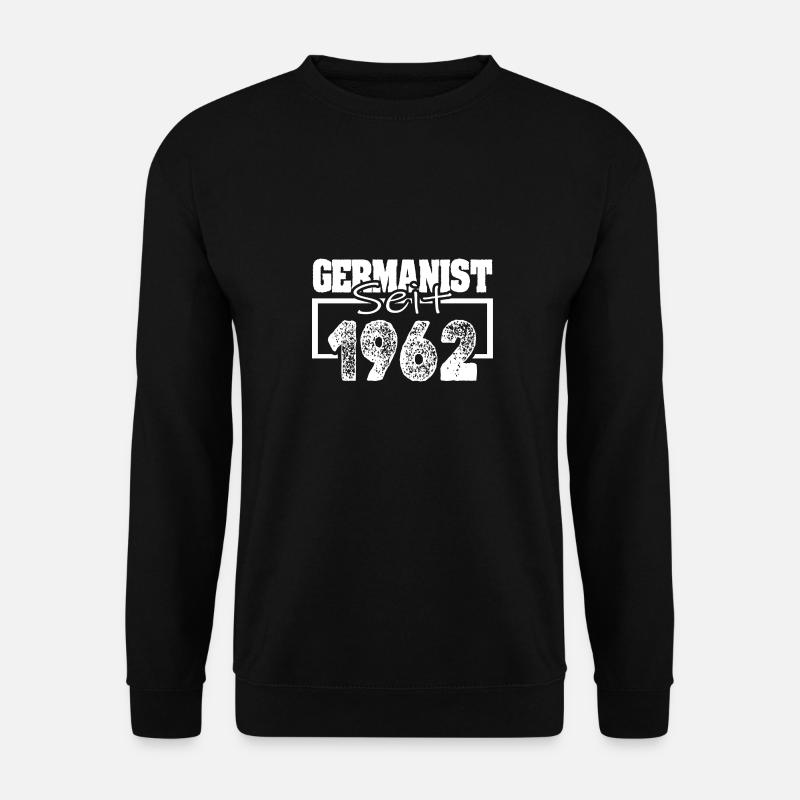 1962 - Sweat-shirt Unisexe - noir