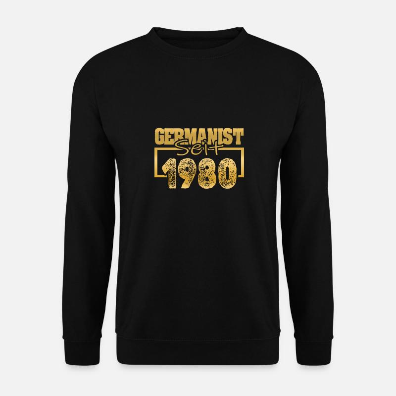 1980 - Unisex Pullover - Schwarz