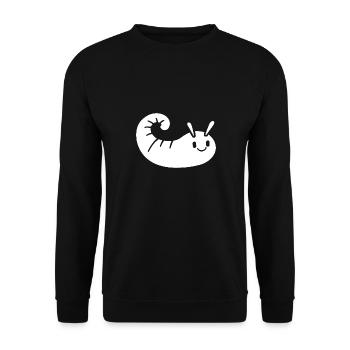 limace 21 - Sweat-shirt Unisexe - noir - Devant - Alina (178cm) & Michal (187cm)