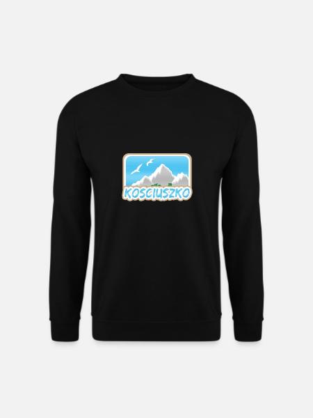Gift for Kosciuszko - Unisex Sweatshirt - black