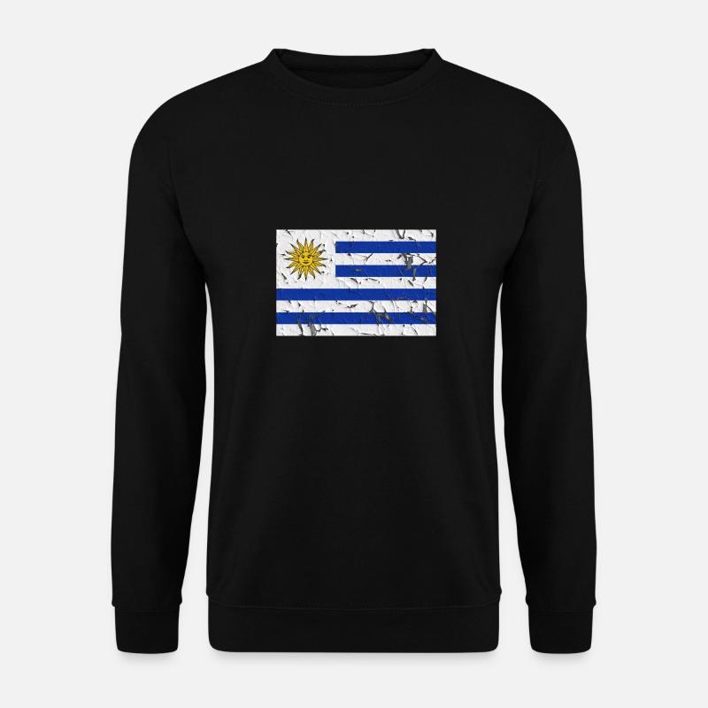 Uruguay - Unisex Pullover - Schwarz