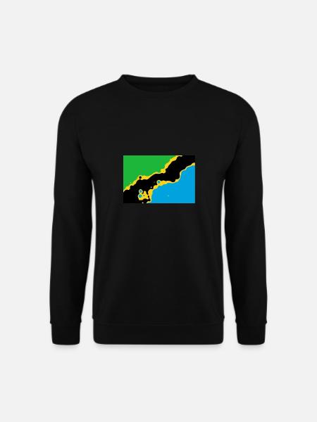 Tansania - Unisex Pullover - Schwarz