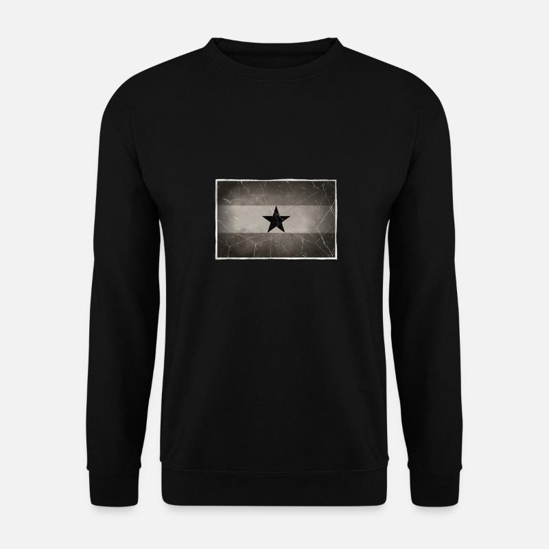 Ghana - Unisex Pullover - Schwarz
