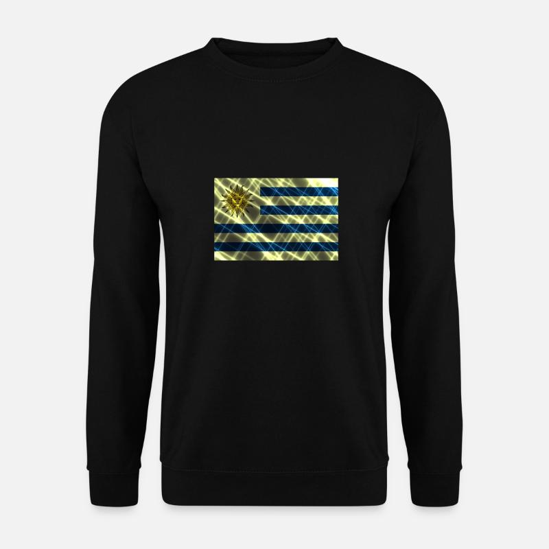 Uruguay - Unisex Pullover - Schwarz