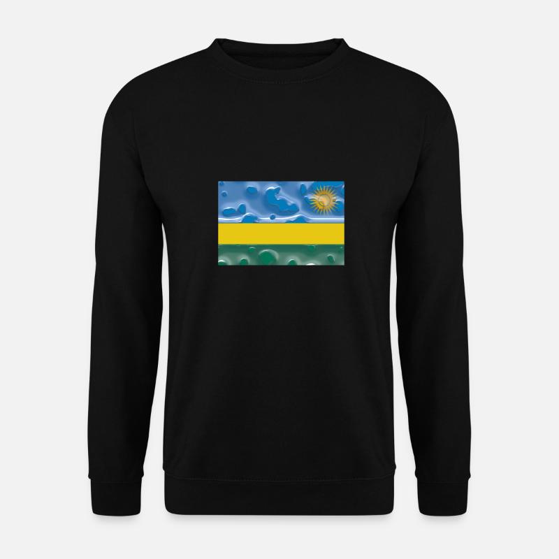 Ruanda - Unisex Pullover - Schwarz