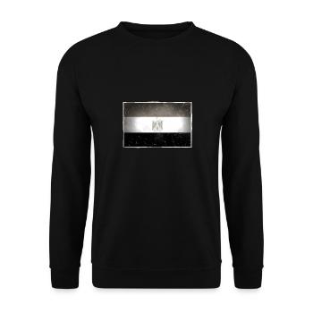 Egypt - Unisex Sweatshirt - black - Front - Alina (178cm) & Michal (187cm)