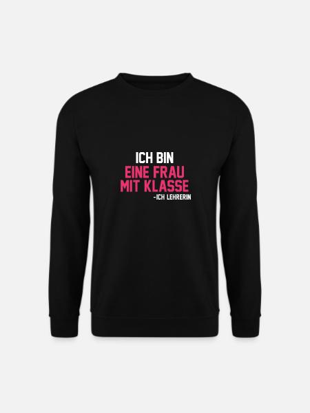 Schullehrerin Lehrerin - Unisex Pullover - Schwarz