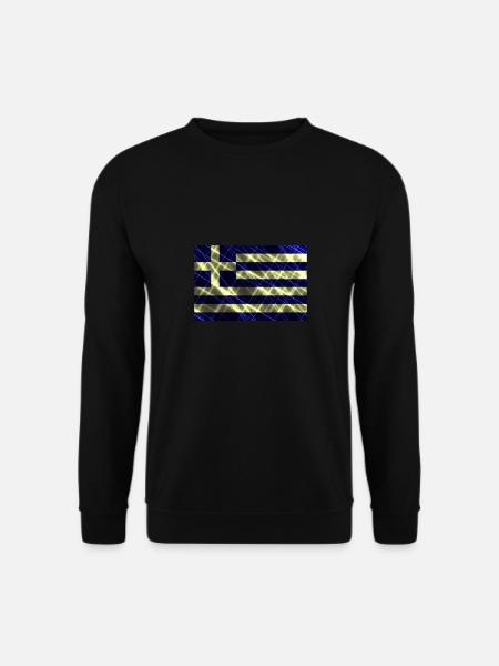 Grèce - Sweat-shirt Unisexe - noir