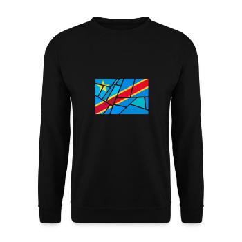 Congo - Unisex Sweatshirt - black - Front - Alina (178cm) & Michal (187cm)