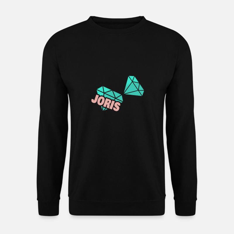 Opa joris - Unisex Pullover - Schwarz