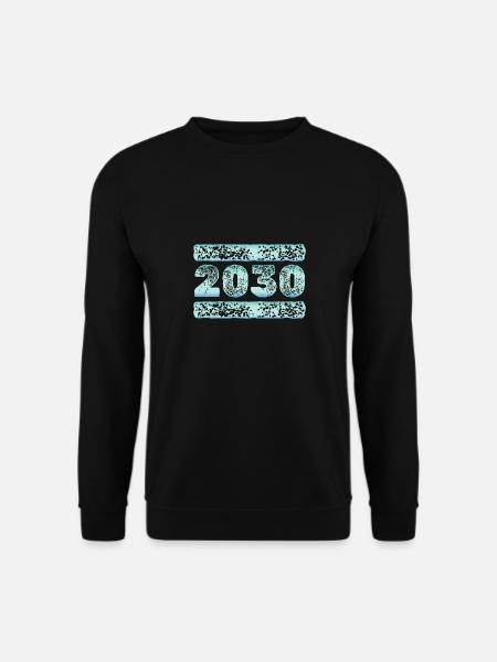 2030 - Sweat-shirt Unisexe - noir