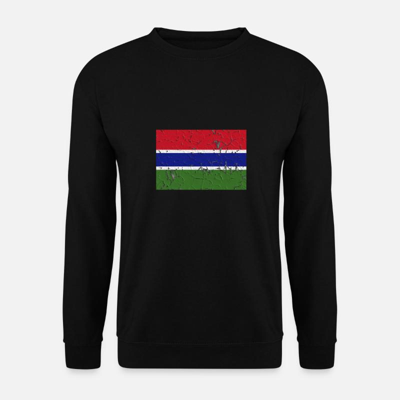 Gift for Gambia - Unisex Sweatshirt - black